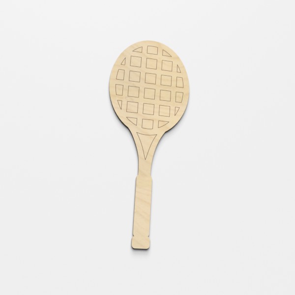 Tennis Racket Wooden Craft Shapes