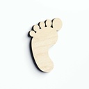 Baby (Feet) Foot Wooden Craft Shapes