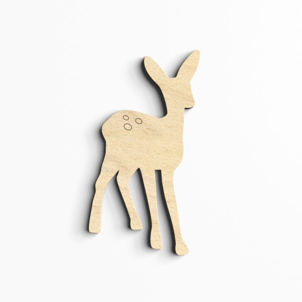 Fawn Wooden Craft Shapes