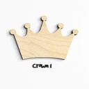 Crown 1 Wooden Craft Shapes
