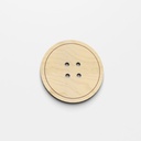 Round Button Wooden Craft Shapes
