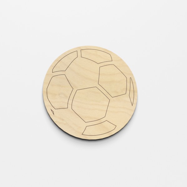Football Wooden Craft Shapes