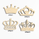 Crowns Wooden Craft Shapes